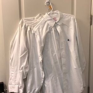 Brooks Brothers White Non-Iron Sport Shirt (4)